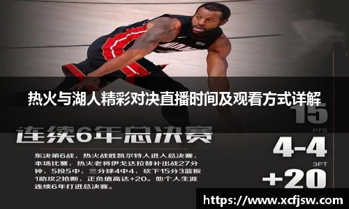 热火与湖人精彩对决直播时间及观看方式详解